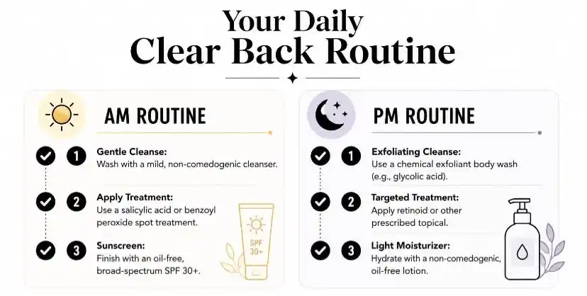 back acne