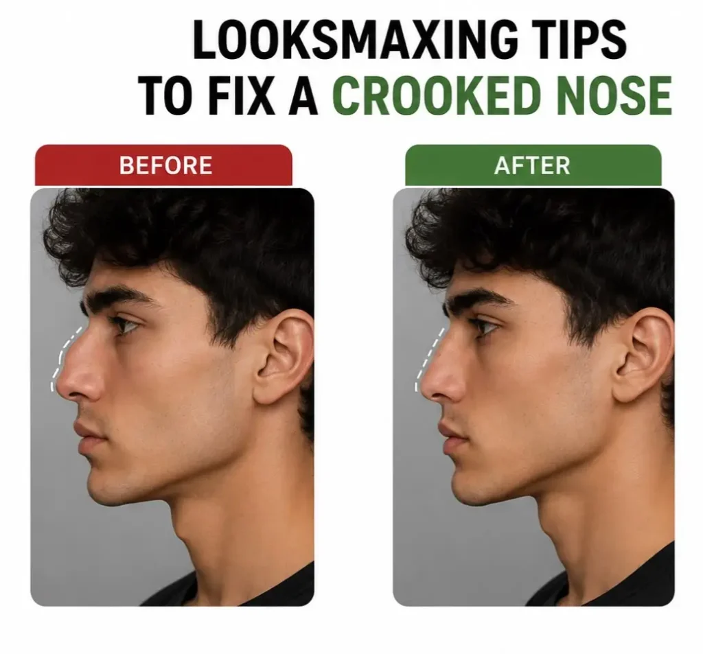 crooked nose